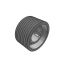 Poulie trapézoïdale SPB / B - 8 gorges - Ø280 mm - Moyeu amovible 3535 - Fonte