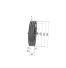 Poulie trapézoïdale SPB / B - 3 gorges - Ø315 mm - Moyeu amovible 3020 - Fonte
