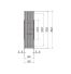 Poulie trapézoïdale SPB / B - 4 gorges - Ø335 mm - Moyeu amovible 3535 - Fonte