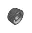 Poulie trapézoïdale SPB / B - 8 gorges - Ø335 mm - Moyeu amovible 3535 - Fonte
