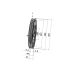 Poulie trapézoïdale SPB / B - 2 gorges - Ø400 mm - Moyeu amovible 3020 - Fonte