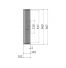 Poulie trapézoïdale SPB / B - 5 gorges - Ø560 mm - Moyeu amovible 4040 - Fonte