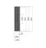 Poulie trapézoïdale SPB / B - 6 gorges - Ø560 mm - Moyeu amovible 4040 - Fonte
