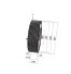 Poulie trapézoïdale SPB / B - 8 gorges - Ø560 mm - Moyeu amovible 4545 - Fonte