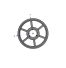 Poulie trapézoïdale SPB / B - 8 gorges - Ø560 mm - Moyeu amovible 4545 - Fonte
