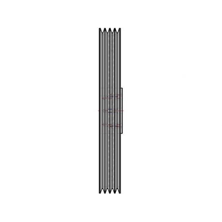Poulie trapézoïdale SPB / B - 4 gorges - Ø630 mm - Moyeu amovible 3535 - Fonte