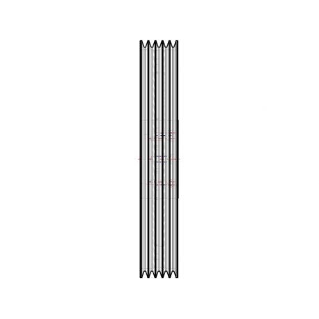 Poulie trapézoïdale SPB / B - 5 gorges - Ø630 mm - Moyeu amovible 4040 - Fonte