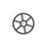 Poulie trapézoïdale SPB / B - 5 gorges - Ø630 mm - Moyeu amovible 4040 - Fonte