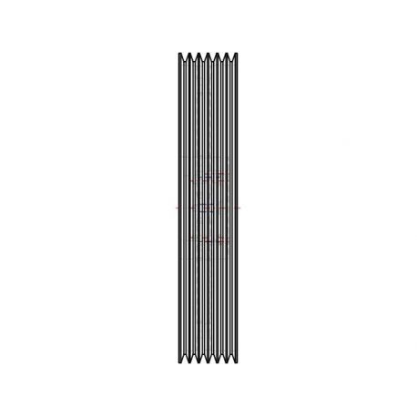 Poulie trapézoïdale SPB / B - 6 gorges - Ø630 mm - Moyeu amovible 4040 - Fonte