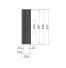 Poulie trapézoïdale SPB / B - 8 gorges - Ø630 mm - Moyeu amovible 4545 - Fonte