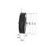 Poulie trapézoïdale SPB / B - 8 gorges - Ø710 mm - Moyeu amovible 4545 - Fonte
