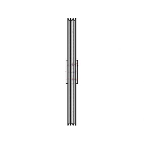 Poulie trapézoïdale SPB / B - 3 gorges - Ø800 mm - Moyeu amovible 3535 - Fonte