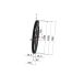 Poulie trapézoïdale SPB / B - 3 gorges - Ø1250 mm - Moyeu amovible 4040 - Fonte