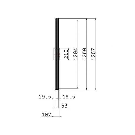 Poulie trapézoïdale SPB / B - 3 gorges - Ø1250 mm - Moyeu amovible 4040 - Fonte