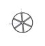 Poulie trapézoïdale SPB / B - 3 gorges - Ø1250 mm - Moyeu amovible 4040 - Fonte