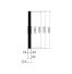 Poulie trapézoïdale SPB / B - 4 gorges - Ø1250 mm - Moyeu amovible 4545 - Fonte