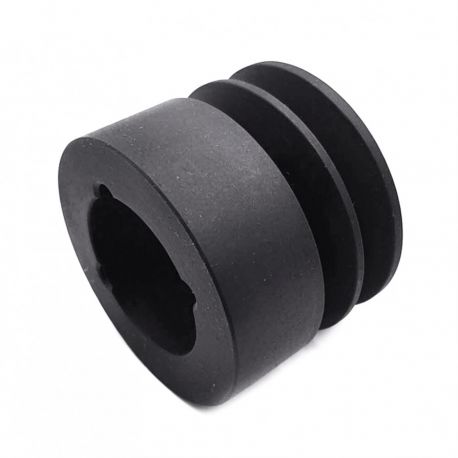 Poulie trapézoïdale SPZ / Z - 2 gorges - Ø60 mm - Moyeu amovible 1108 - Fonte