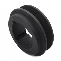 Poulie trapézoïdale SPZ / Z - 1 gorge - Ø63 mm - Moyeu amovible 1108 - Fonte