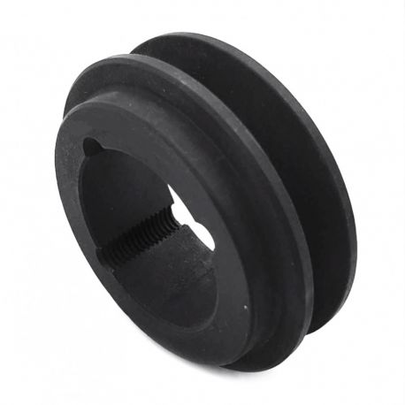 Poulie trapézoïdale SPZ / Z - 1 gorge - Ø63 mm - Moyeu amovible 1108 - Fonte