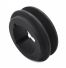 Poulie trapézoïdale SPZ / Z - 1 gorge - Ø63 mm - Moyeu amovible 1108 - Fonte