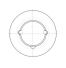 Poulie trapézoïdale SPZ / Z - 2 gorges - Ø63 mm - Moyeu amovible 1108 - Fonte