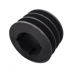 Poulie trapézoïdale SPZ / Z - 3 gorges - Ø63 mm - Moyeu amovible 1108 - Fonte