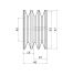 Poulie trapézoïdale SPZ / Z - 3 gorges - Ø63 mm - Moyeu amovible 1108 - Fonte