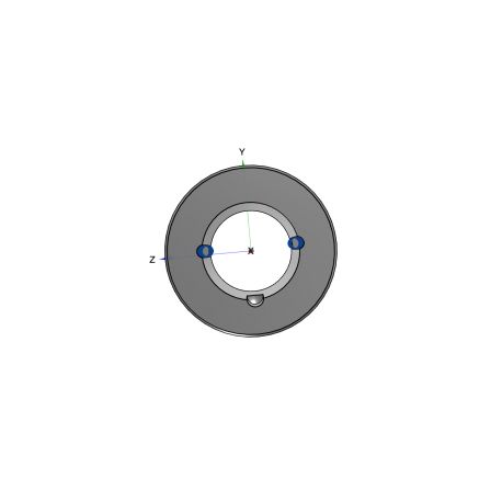 Poulie trapézoïdale SPZ / Z - 3 gorges - Ø63 mm - Moyeu amovible 1108 - Fonte