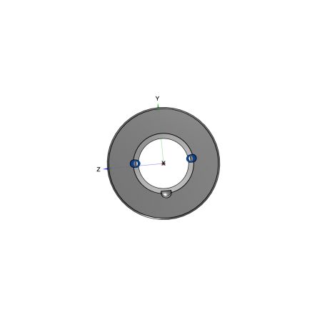 Poulie trapézoïdale SPZ / Z - 3 gorges - Ø67 mm - Moyeu amovible 1108 - Fonte