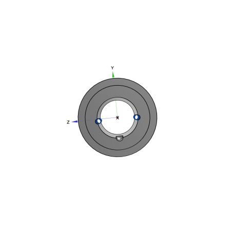 Poulie trapézoïdale SPZ / Z - 1 gorge - Ø71 mm - Moyeu amovible 1108 - Fonte