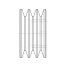 Poulie trapézoïdale SPZ / Z - 3 gorges - Ø71 mm - Moyeu amovible 1108 - Fonte