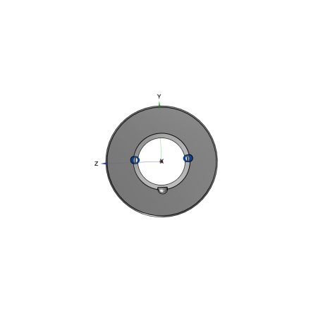 Poulie trapézoïdale SPZ / Z - 3 gorges - Ø71 mm - Moyeu amovible 1108 - Fonte