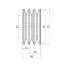 Poulie trapézoïdale SPZ / Z - 3 gorges - Ø75 mm - Moyeu amovible 1210 - Fonte