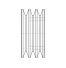 Poulie trapézoïdale SPZ / Z - 3 gorges - Ø80 mm - Moyeu amovible 1210 - Fonte