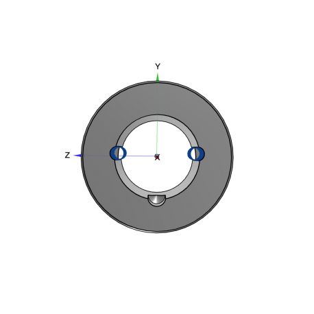 Poulie trapézoïdale SPZ / Z - 3 gorges - Ø80 mm - Moyeu amovible 1210 - Fonte