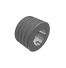 Poulie trapézoïdale SPZ / Z - 4 gorges - Ø80 mm - Moyeu amovible 1210 - Fonte