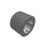 Poulie trapézoïdale SPZ / Z - 5 gorges - Ø85 mm - Moyeu amovible 1610 - Fonte