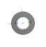 Poulie trapézoïdale SPZ / Z - 2 gorges - Ø90 mm - Moyeu amovible 1610 - Fonte