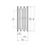 Poulie trapézoïdale SPZ / Z - 3 gorges - Ø90 mm - Moyeu amovible 1610 - Fonte