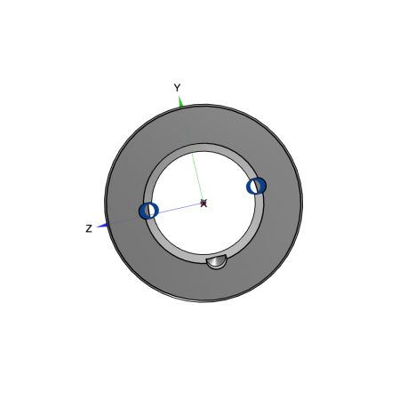 Poulie trapézoïdale SPZ / Z - 3 gorges - Ø90 mm - Moyeu amovible 1610 - Fonte
