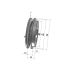 Poulie trapézoïdale SPZ / Z - 1 gorge - Ø95 mm - Moyeu amovible 1210 - Fonte