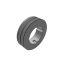 Poulie trapézoïdale SPZ / Z - 2 gorges - Ø95 mm - Moyeu amovible 1610 - Fonte