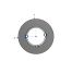 Poulie trapézoïdale SPZ / Z - 2 gorges - Ø95 mm - Moyeu amovible 1610 - Fonte