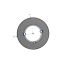 Poulie trapézoïdale SPZ / Z - 3 gorges - Ø95 mm - Moyeu amovible 1610 - Fonte
