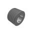 Poulie trapézoïdale SPZ / Z - 5 gorges - Ø95 mm - Moyeu amovible 1610 - Fonte