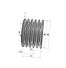 Poulie trapézoïdale SPZ / Z - 5 gorges - Ø95 mm - Moyeu amovible 1610 - Fonte