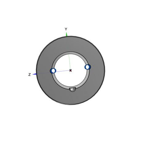 Poulie trapézoïdale SPZ / Z - 3 gorges - Ø100 mm - Moyeu amovible 1610 - Fonte