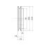 Poulie trapézoïdale SPZ / Z - 1 gorge - Ø106 mm - Moyeu amovible 1610 - Fonte