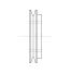 Poulie trapézoïdale SPZ / Z - 1 gorge - Ø106 mm - Moyeu amovible 1610 - Fonte