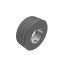Poulie trapézoïdale SPZ / Z - 3 gorges - Ø106 mm - Moyeu amovible 1610 - Fonte
